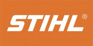 STIHL orange and white logo